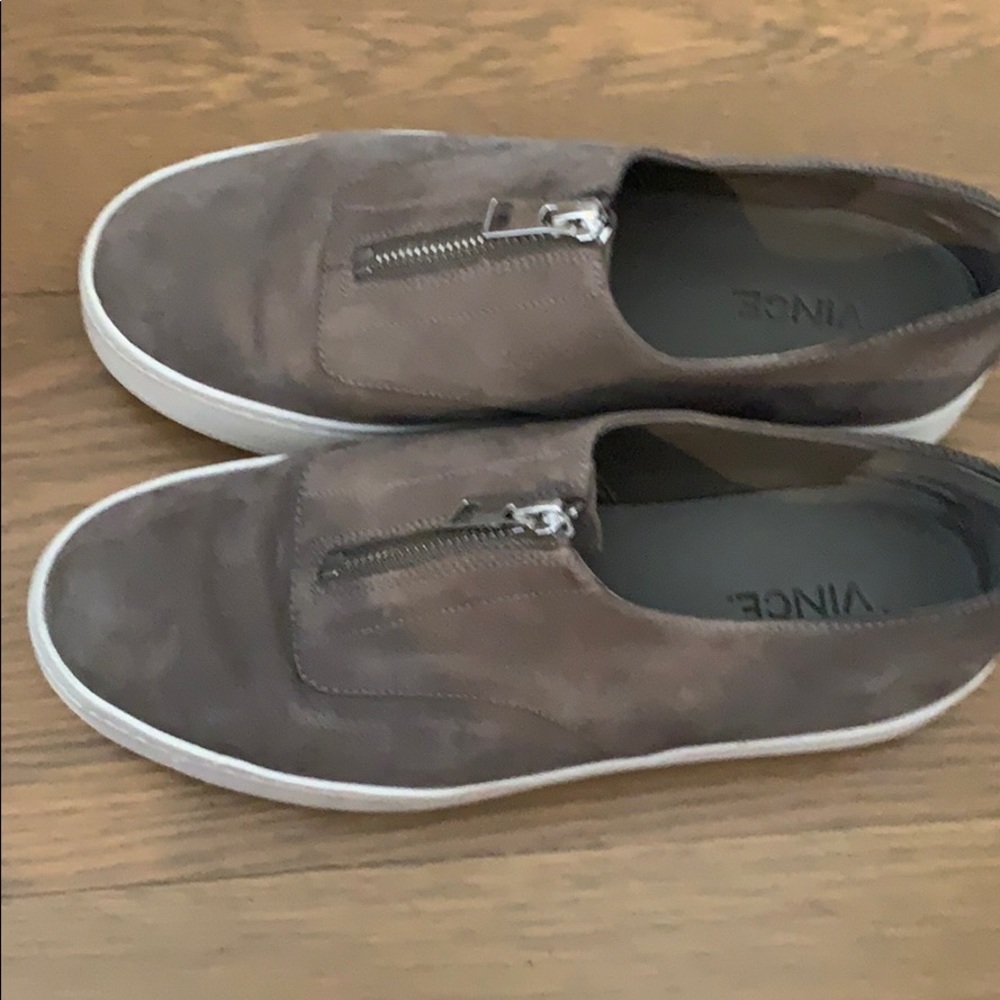 Vince Warner ZIP up platform Sneaker